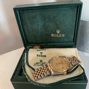 Rolex 1991 Men’s datejust two tone watch